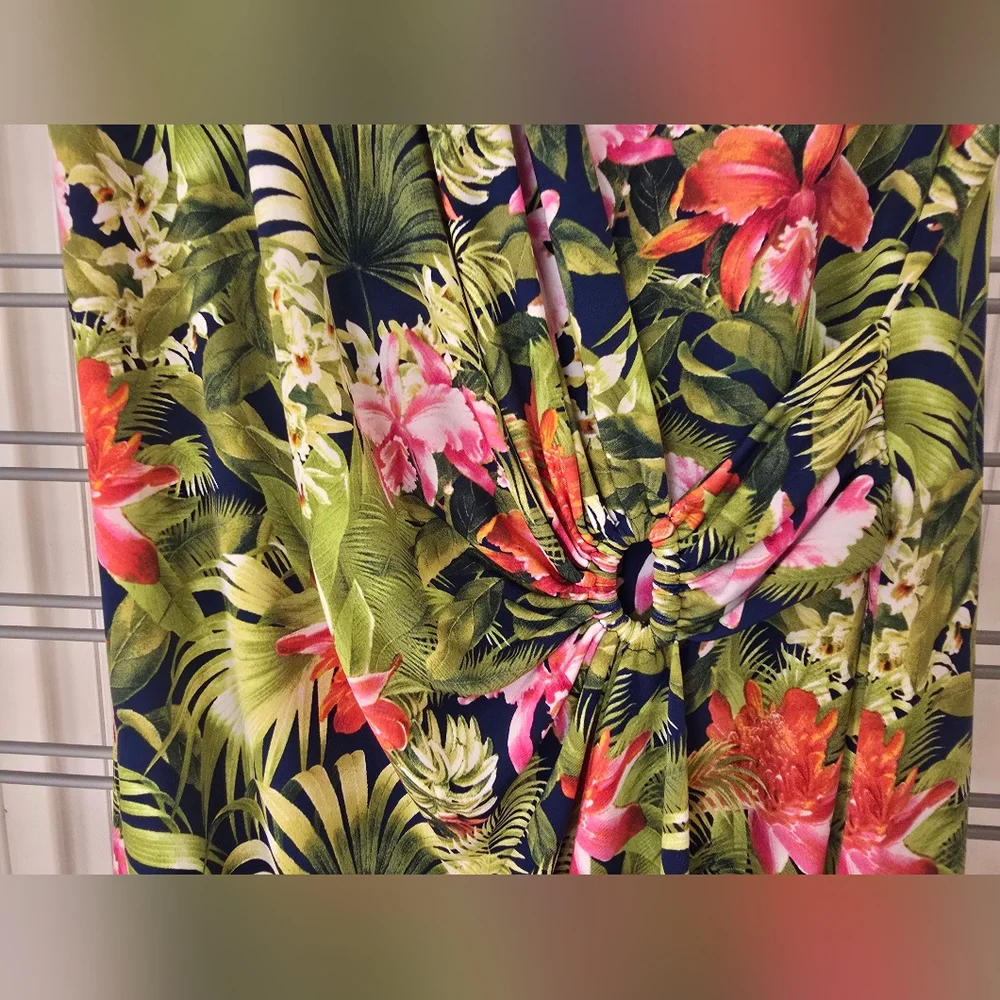 NWT Tommy Bahama Clara Paradise Perfect Sheath Dress Size L Resortwear